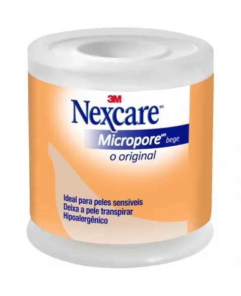 FITA MICROPORE NEXCARE BEGE 50MMX4,5M