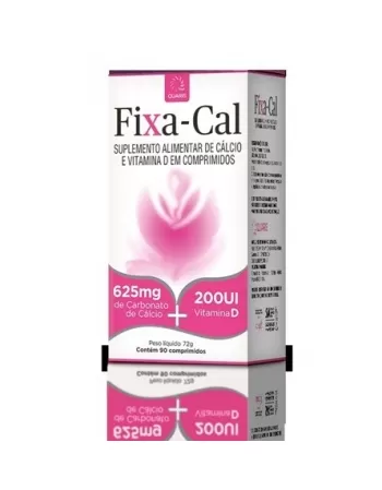 FIXA-CAL QUARIS 600MG C/90