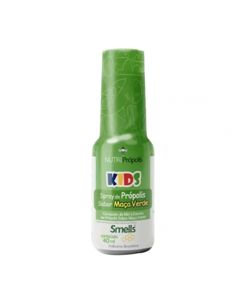 MEL SPRAY SMELLS KIDS PRÓPOLIS SABOR MACA VERDE 40ML