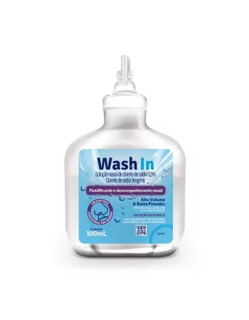 WASH IN SOLUCAO NASAL C/TAMPA LACRE 100ML C/24