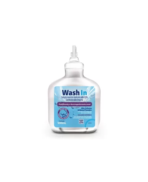 WASH IN SOLUCAO NASAL C/TAMPA LACRE 100ML C/24