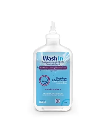 WASH IN SOLUCAO NASAL 200ML C/TAMPA LACRE C/24