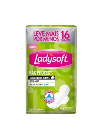 ABSORVENTE LADYSOFT MAX SUAVE C/AB C/16