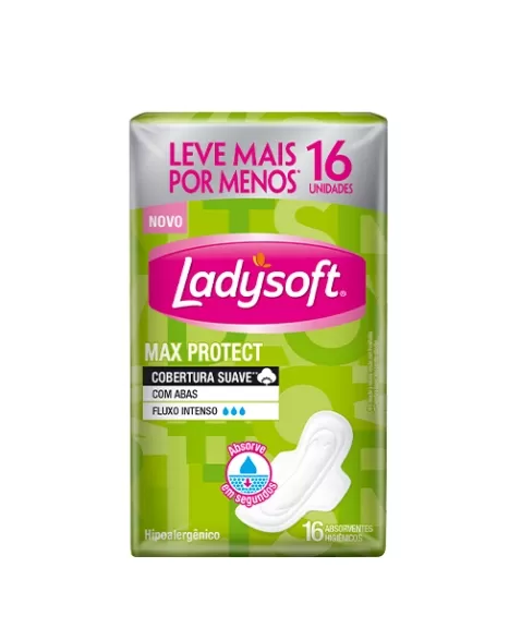 ABSORVENTE LADYSOFT MAX SUAVE C/AB C/16