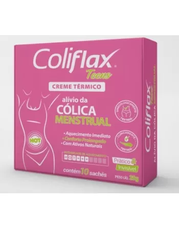 COLIFLAX SACHE DISPLAY C/10 SACHÊS DOSE ÚNICA 2,0 GR TEENS