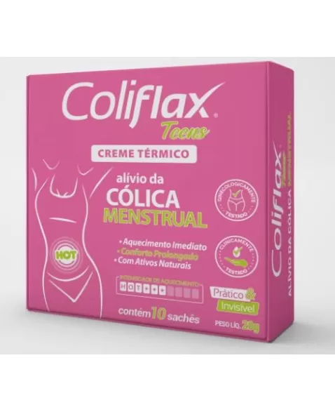 COLIFLAX SACHE DISPLAY C/10 SACHÊS DOSE ÚNICA 2,0 GR TEENS