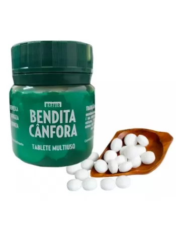 BENDITA CÂNFORA TABLETE POTE C/ 30 UNIDADES