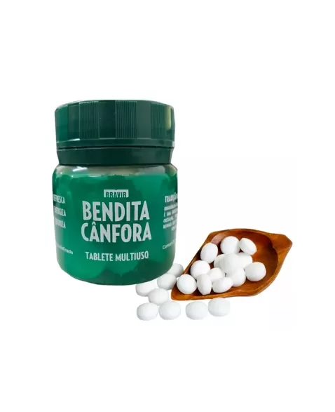 BENDITA CÂNFORA TABLETE POTE C/ 30 UNIDADES