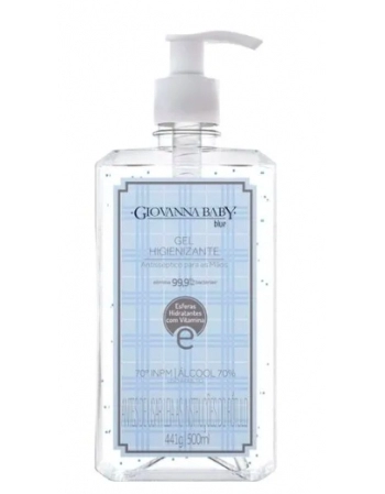 ALCOOL GEL GIOVANNA BABY BLUE 500ML