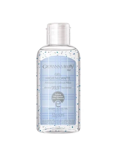 ALCOOL GEL GIOVANNA BABY BLUE 60 ML