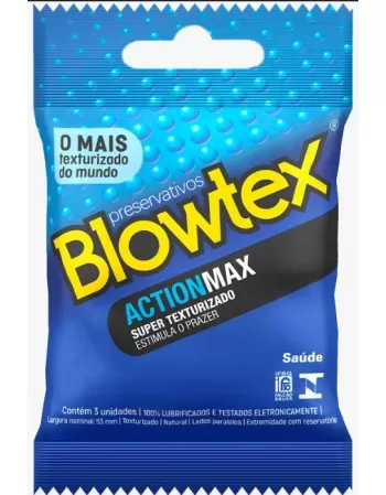 PRESERVATIVO BLOWTEX ACTION 12X3