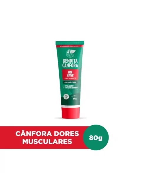 BENDITA CANFORA BRAVIR GEL ATIVE BISNAGA 80G