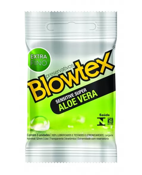 PRESERVATIVO BLOWTEX SENSITIVE 1C/3