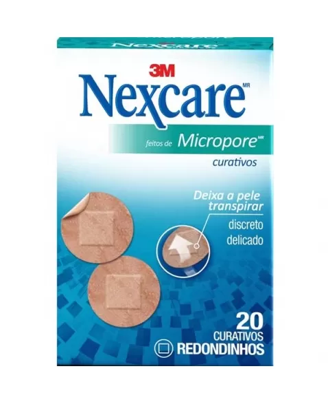 CURATIVOS NEXCARE MICROPORE RED C/20