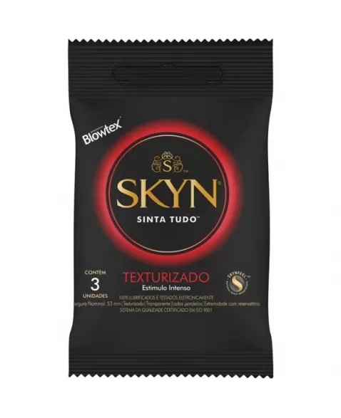 PRESERVATIVO SKYN TEXTURIZADO C/3