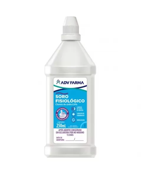 SORO FISIOL ADV CONTA GOTAS 250ML C/24