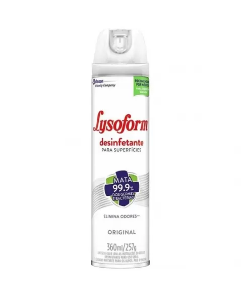 LYSOFORM AEROSSOL ORIGINAL 360ML