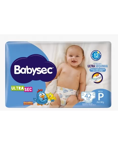 FRALDA BABYSEC ULTRASEC MEGA C/46 - P