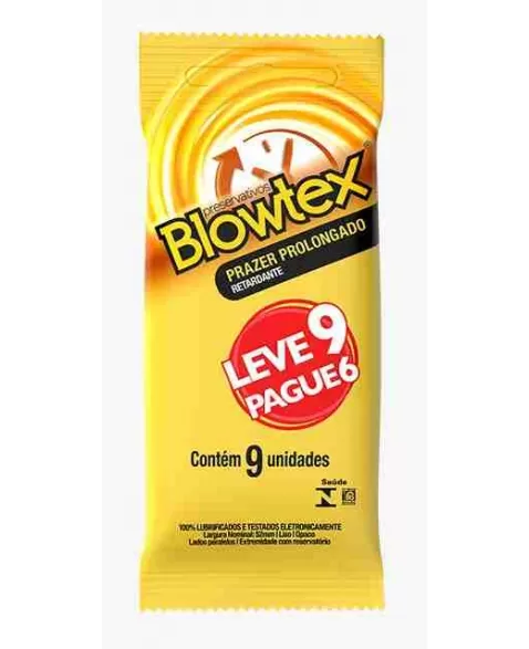 PRESERVATIVO BLOWTEX RETARDANTE L9P6