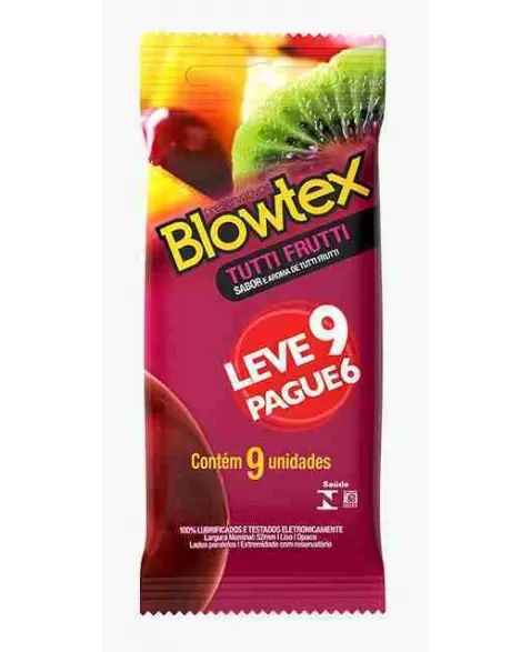 PRESERVATIVO BLOWTEX TUTTI FRUTTI L9P6