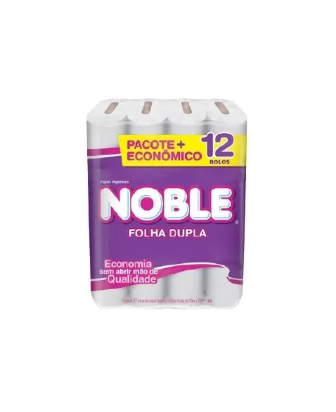 PAPEL HIGIENICO NOBLE NEUTRO FD 20M C/12