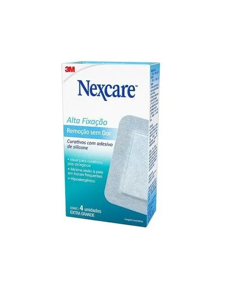 CURATIVOS NEXCARE REMOCAO SEM DOR XG C/4