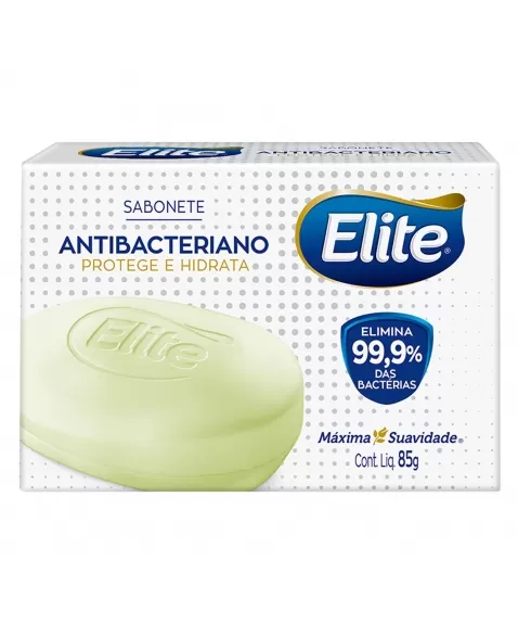 SABONETE BARRA ELITE ANTIBACTERECIDA 85G