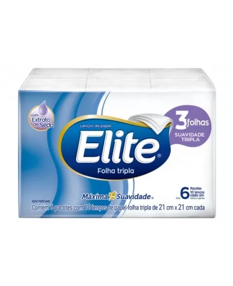 LENCO DE PAPEL ELITE FT BOLSO 06X10 FLS