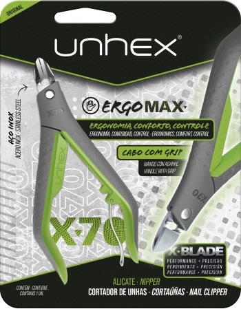 ALICATE UNHAS UNHEX X70 VERDE LIMAO